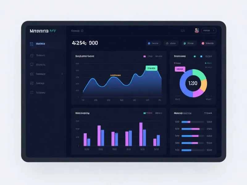 Professional Data Dashboard